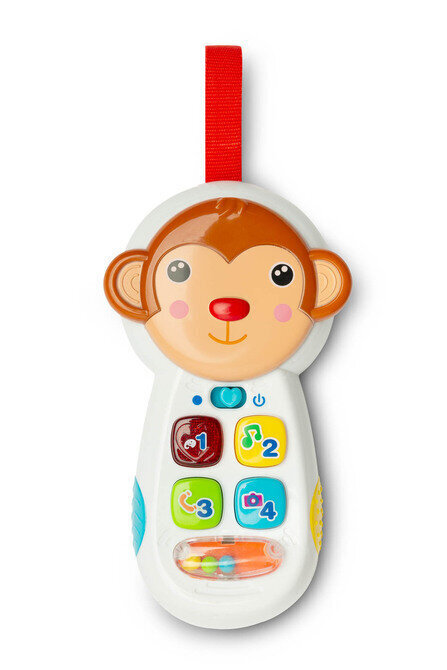 Izglītojoša rotaļlieta telefons-mērkaķis Toyz цена и информация | Rotaļlietas zīdaiņiem | 220.lv