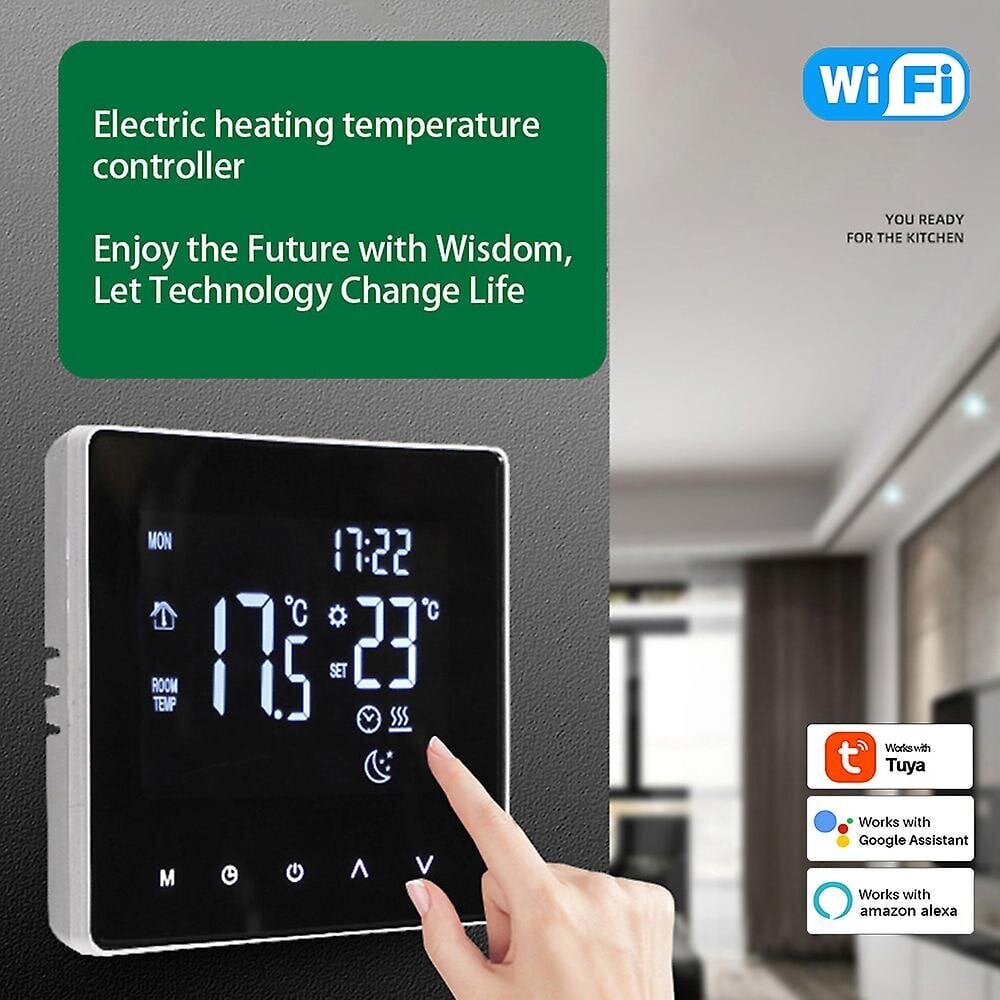 Smart termostats + APP vadība цена и информация | Siltās grīdas | 220.lv