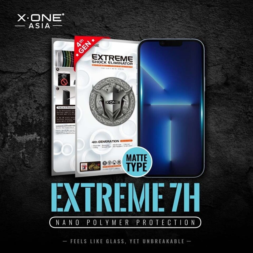 X-ONE Extreme Shock Eliminator 4th цена и информация | Ekrāna aizsargstikli | 220.lv