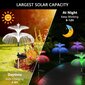 Dārza lukturi uz saules baterijām, 3 gab. cena un informācija | Lukturi | 220.lv