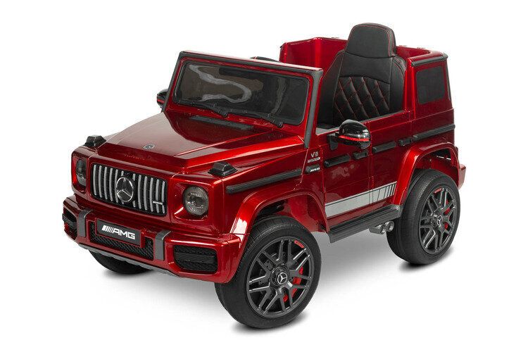 Automašīnas akumulators Mercedes Benz G63 Navy Toyz, sarkans cena un informācija | Bērnu elektroauto | 220.lv
