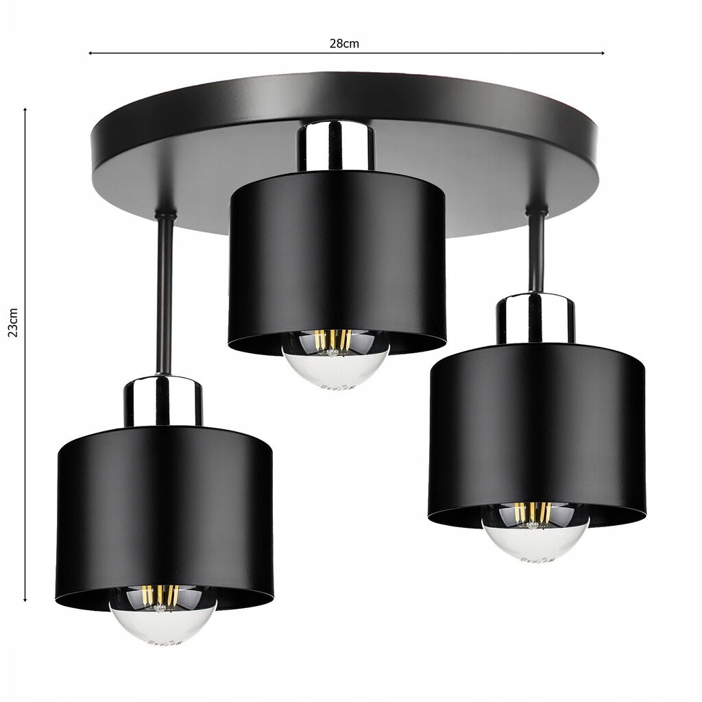 Led-lux griestu lampa цена и информация | Griestu lampas | 220.lv