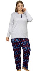 Pidžama sievietēm P1047-PI-48/50, dažādu krāsu цена и информация | Женские пижамы, ночнушки | 220.lv
