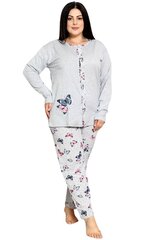 Pidžama sievietēm P935-48/50, pelēka cena un informācija | Naktskrekli, pidžamas | 220.lv