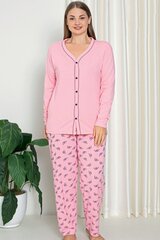 Pidžama sievietēm P1138-RO-48/50, rozā цена и информация | Женские пижамы, ночнушки | 220.lv