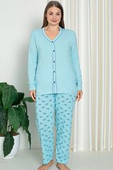 Pidžama sievietēm P1138-ZY-48/50, zila cena un informācija | Naktskrekli, pidžamas | 220.lv