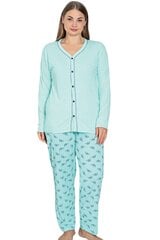 Pidžama sievietēm P1138-ZA-48/50, zila cena un informācija | Naktskrekli, pidžamas | 220.lv