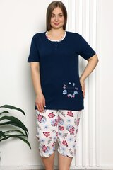 женская пижама ulr261 - темно-синяя 124527-7 цена и информация | Женские пижамы, ночнушки | 220.lv