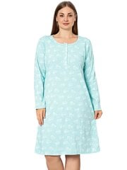 Ночная сорочка для кормящих женщин Miracle, голубая цена и информация | Женские пижамы, ночнушки | 220.lv