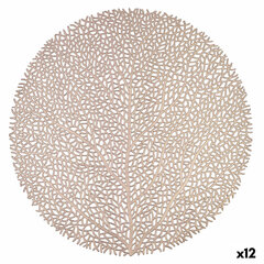Костер Quid Habitat Спираль Позолоченный Текстиль (38 cm) (Pack 12x) цена и информация | Скатерти, салфетки | 220.lv