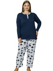 Женские хлопковые пижамы P1104-PI-48/50 цена и информация | Женские пижамы, ночнушки | 220.lv