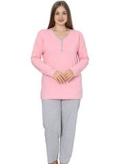 Женские пижамы с короткими рукавами P991-RO-48/50 цена и информация | Женские пижамы, ночнушки | 220.lv