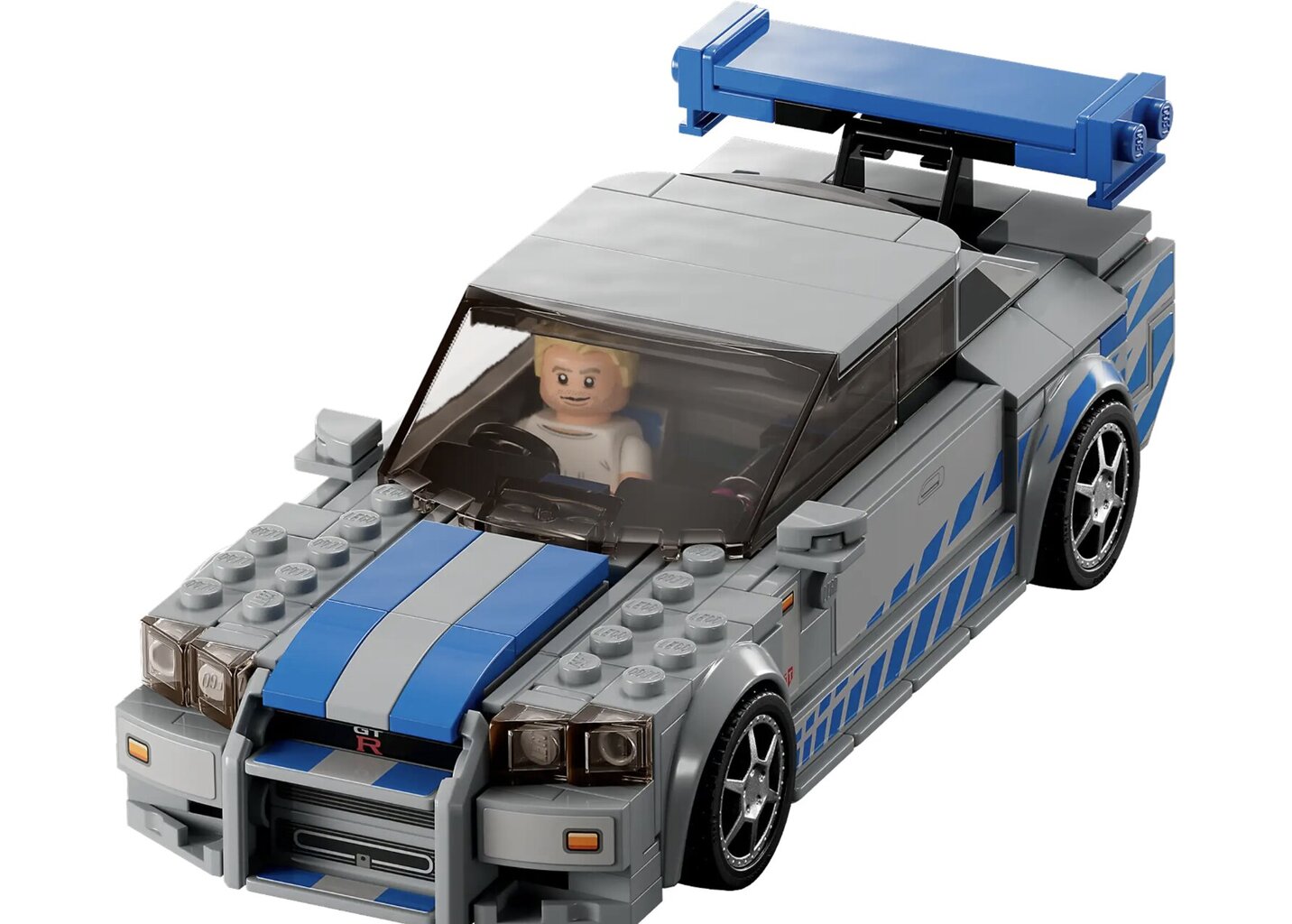 76917 LEGO® Speed ​​​​Champions The Fast and Furious 2 Nissan Skyline GT-R R34 cena un informācija | Konstruktori | 220.lv