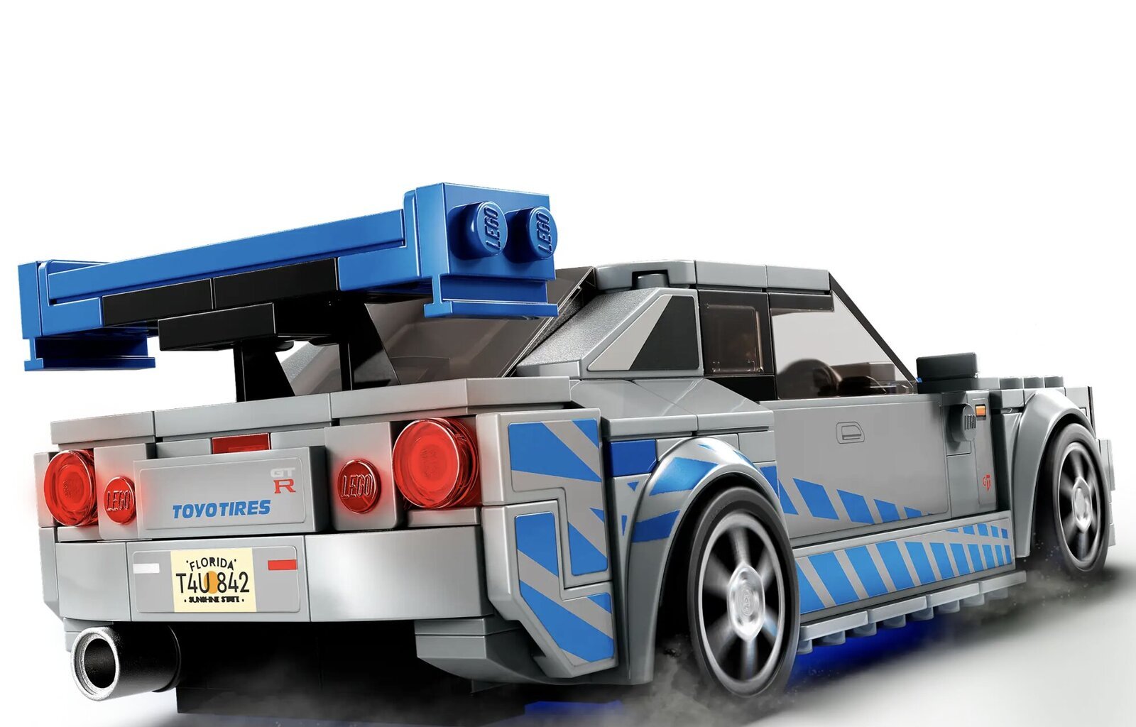 76917 LEGO® Speed ​​​​Champions The Fast and Furious 2 Nissan Skyline GT-R R34 cena un informācija | Konstruktori | 220.lv