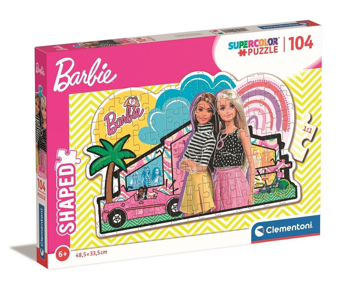 Puzle Clementoni Barbie 27163, 104 d. cena un informācija | Puzles, 3D puzles | 220.lv