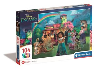 Пазл Clementoni Puzzle Super Color Disney Encanto 25746, 104 детали цена и информация | Пазлы | 220.lv