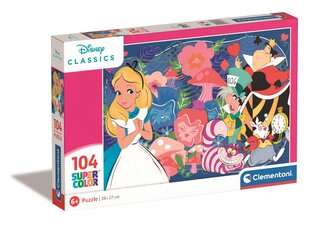 Puzle Clementoni SuperColor DisneyClassic 25748, 104 d. cena un informācija | Puzles, 3D puzles | 220.lv
