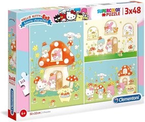 Набор пазлов Clementoni Puzzle Hello Kitty 25246, 48 деталей цена и информация | Пазлы | 220.lv