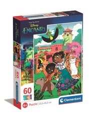 Puzle Clementoni Supercolor Disney Encanto 26192, 60 d. cena un informācija | Puzles, 3D puzles | 220.lv