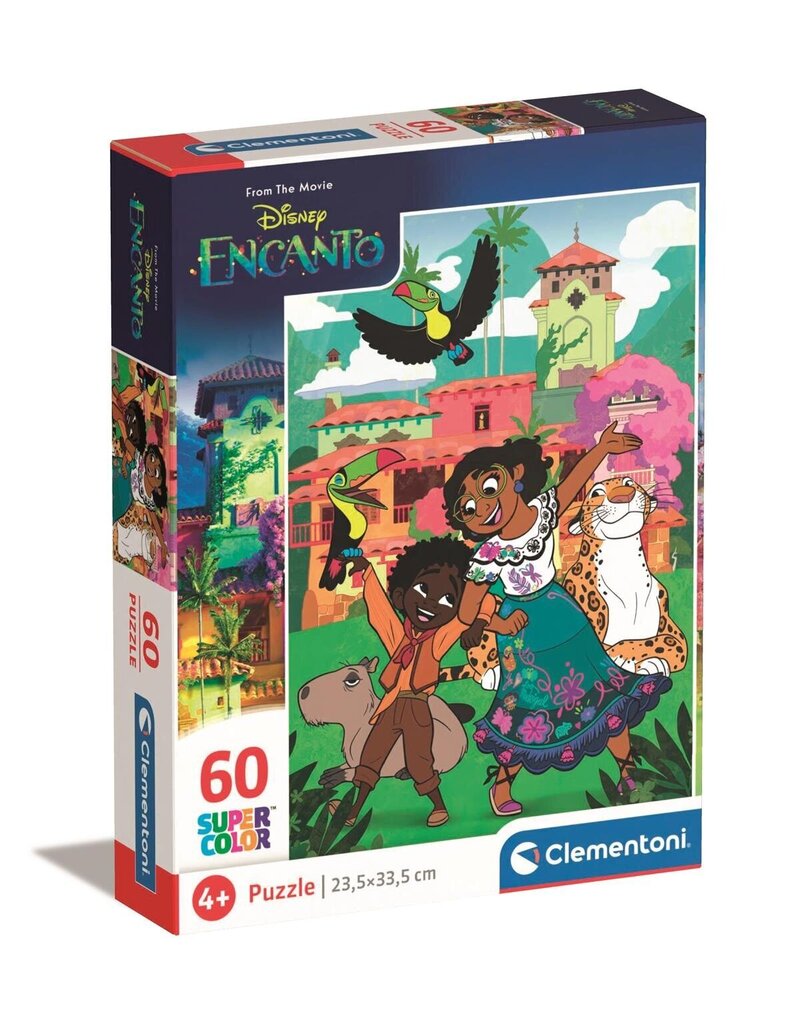 Puzle Clementoni Supercolor Disney Encanto 26192, 60 d. цена и информация | Puzles, 3D puzles | 220.lv