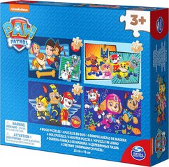 Пазл Spin Master Paw Patrol 4в1 6040049, 72 детали цена и информация | Пазлы | 220.lv