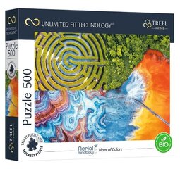 Пазл Trefl Maze of Colors 37460, 500 деталей цена и информация | Пазлы | 220.lv