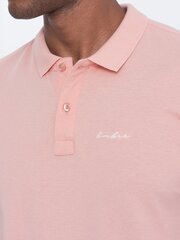 Polo krekls vīriešiem Ombre Clothing, rozā цена и информация | Мужские футболки | 220.lv