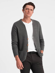 Džemperis vīriešiem Ombre Clothing, pelēks cena un informācija | Vīriešu džemperi | 220.lv