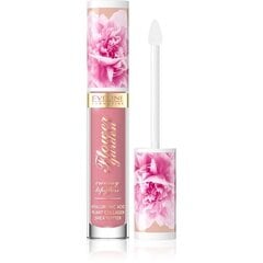 Lūpu spīdums Eveline Cosmetics Flower Garden Creamy 01, 4,5 ml cena un informācija | Lūpu krāsas, balzāmi, spīdumi, vazelīns | 220.lv