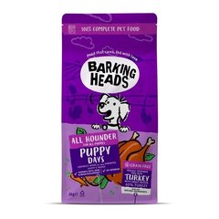 Barking Heads Puppy Days для молодых собак с индейкой, 2 кг цена и информация | Сухой корм для собак | 220.lv