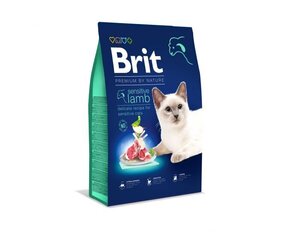 Brit Dry Premium By Nature Kitten с ягненком, 1,5 кг цена и информация | Сухой корм для кошек | 220.lv