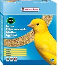 Barība dzeltenajiem kanārijputniņiem Versele-Laga Orlux Eggfood, 1 kg cena un informācija | Putnu barība | 220.lv