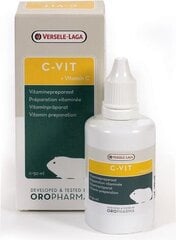 Barības piedeva jūrascūciņām Versele-Laga Oropharma C-VIT, 50 ml цена и информация | Корм для грызунов | 220.lv