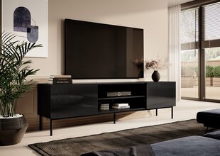 TV galds Cama Meble, melns cena un informācija | TV galdiņi | 220.lv
