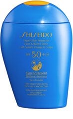 Losjons pret saules stariem Shiseido Expert Sun Sunscreen Lotion SPF 50+, 150 ml cena un informācija | Shiseido Ķermeņa kopšanas līdzekļi | 220.lv