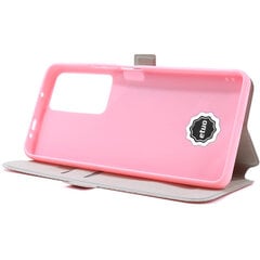 POCO F4 - vāciņš etuo Soft Wallet Book - rozā cena un informācija | Telefonu vāciņi, maciņi | 220.lv