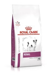 Royal Canin Renal Small Dog mazo šķirņu suņiem ar nieru slimību 0,5 kg cena un informācija | Sausā barība suņiem | 220.lv