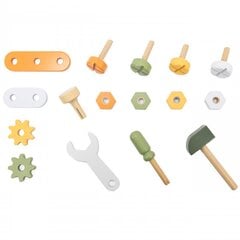 Деревянный набор инструментов с ящиком Viga PolarB цена и информация | Игрушки для мальчиков | 220.lv