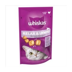 Whiskas Relax & Unwind pieaugušiem kaķiem, ar vistu, 8x45 g cena un informācija | Whiskas Zoo preces | 220.lv