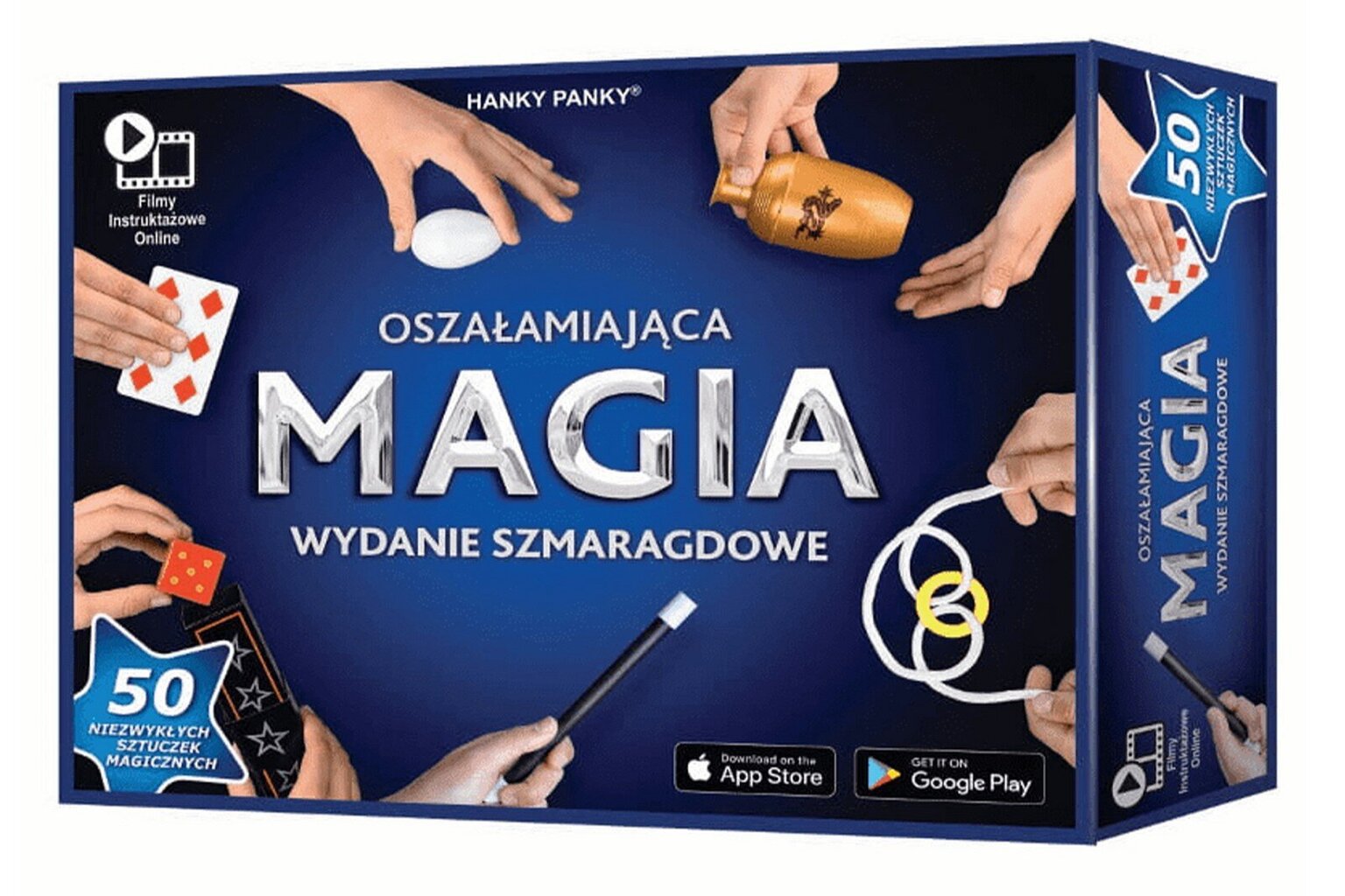 Apdullināšanas maģija Hanky ​​Panky, 50 triki цена и информация | Galda spēles | 220.lv