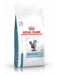 Диетический корм Royal Canin VHN Cat Skin & Coat для взрослых кошек, 0,4 кг цена и информация | Сухой корм для кошек | 220.lv