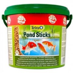 Barība dīķa zivīm Tetra Pond Pond Sticks, 5 l цена и информация | Корм для рыб | 220.lv