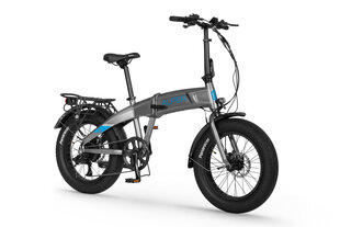 Elektriskais velosipēds Ecobike Alper Road 10.4, 20", sudrabainas krāsas cena un informācija | Elektrovelosipēdi | 220.lv