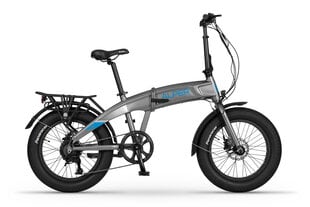 Elektriskais velosipēds Ecobike Alper Road 10.4, 20", sudrabainas krāsas cena un informācija | Elektrovelosipēdi | 220.lv