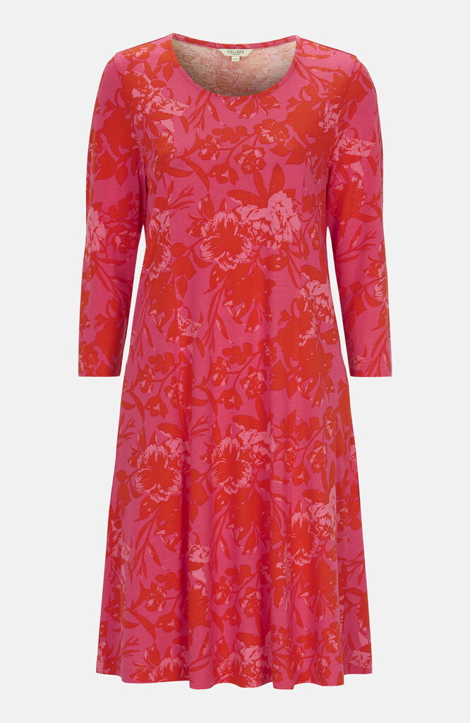 Cellbes sieviešu kleita Amelie, rozā cena un informācija | Kleitas | 220.lv
