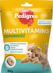 Pedigree Multivitamins pieaugušiem suņiem, ar vistu, 180 g cena un informācija | Vitamīni, uztura bagātinātāji, pretparazītu līdzekļi suņiem | 220.lv