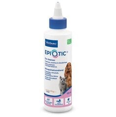 Жидкость для ухода за ушами для кошек и собак Virbac Epiotic Ear cleanser, 125 мл цена и информация | Косметические средства для животных | 220.lv