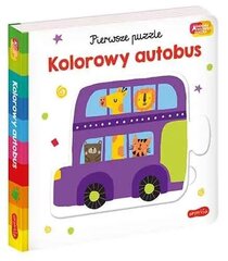 Krāsains autobuss cena un informācija | Grāmatas mazuļiem | 220.lv