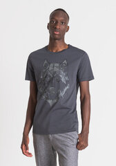 T-krekls vīriešiem Antony Morato 35590-7, melns cena un informācija | Vīriešu T-krekli | 220.lv