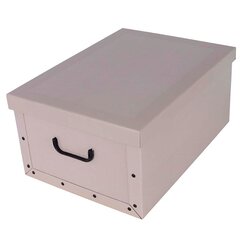 Uzglabāšanas kaste, 24x37x51 cm cena un informācija | Veļas grozi un mantu uzglabāšanas kastes | 220.lv